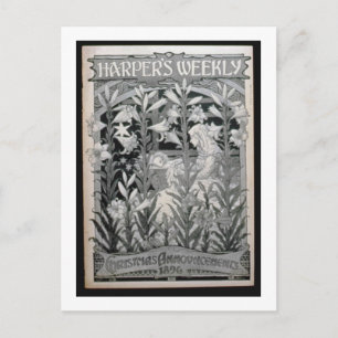 "Harper's Weekly", julkungörelser 1896 (l Vykort