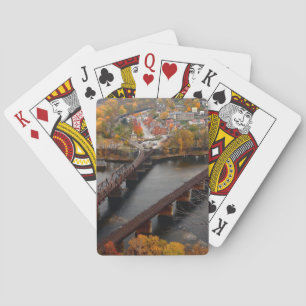 Harpersfärja i nedgången casinokort