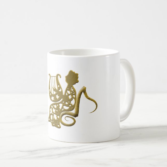 Harpist Kaffemugg (Framsida höger)