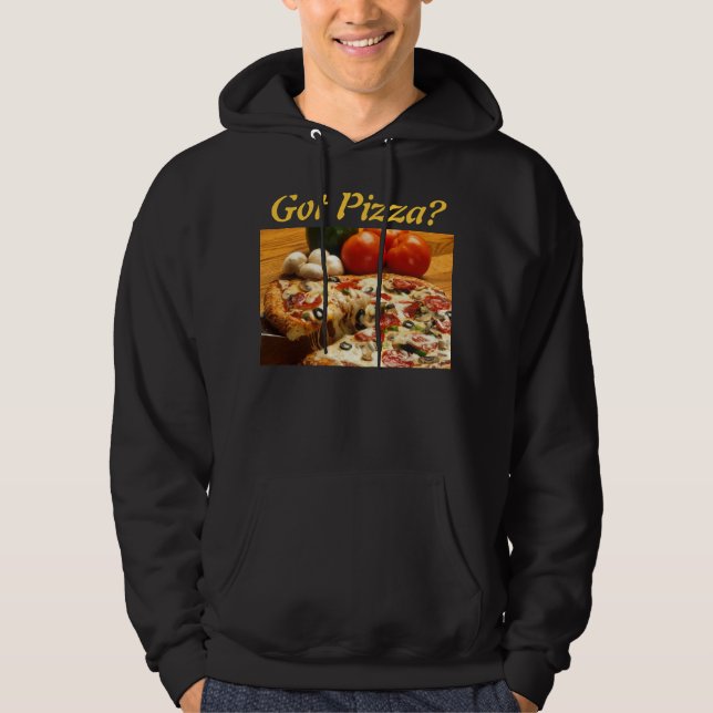 HarPizza? manar hoodie (Framsida)