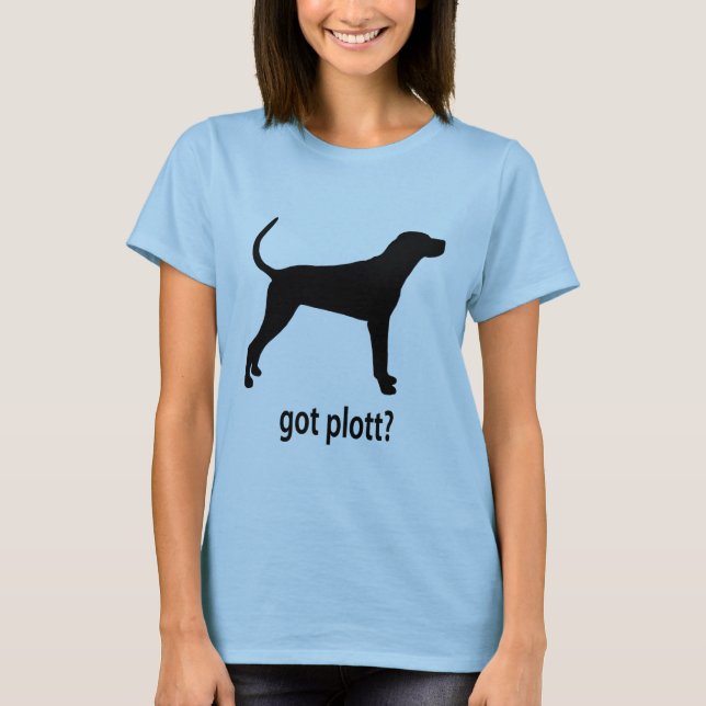 HarPlott hund T Shirt (Framsida)