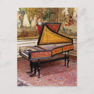 Harpsichord, 1634 vykort