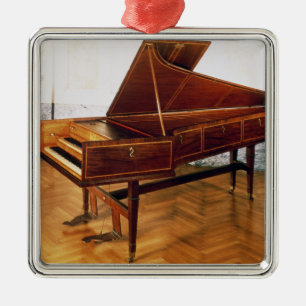 Harpsichord som hör hemma till Franz Joseph Haydn Julgransprydnad Metall
