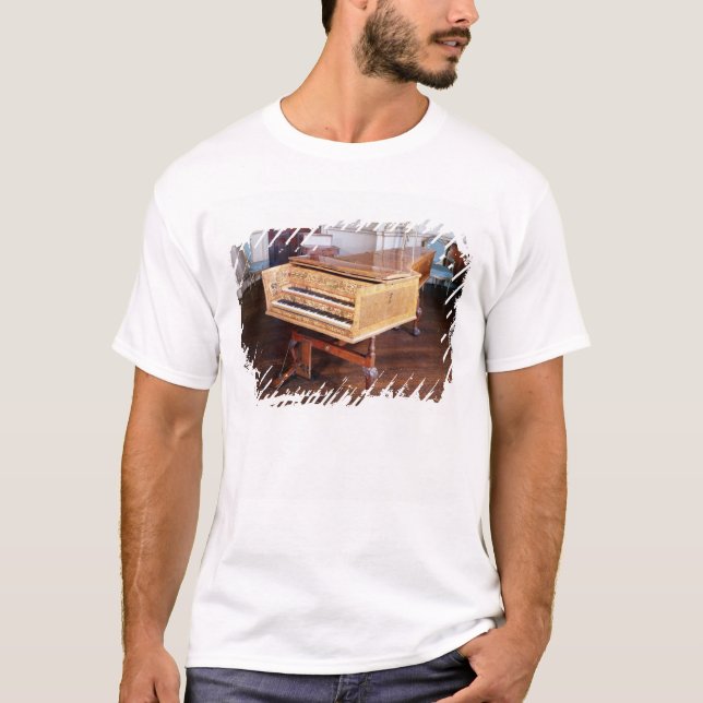 Harpsichord vid Jacob Kirckman, engelska, 1766 Tee (Framsida)