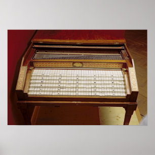 Harpsichord vid Johann Jakob Konnicke, 1796 Poster