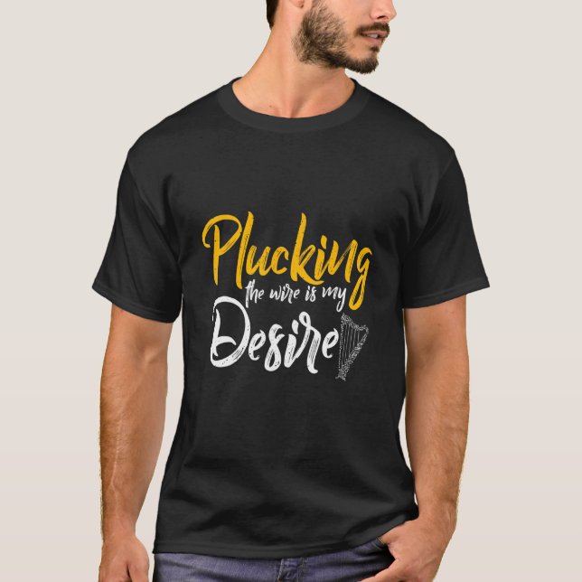 Harpspelare 1 t shirt (Framsida)