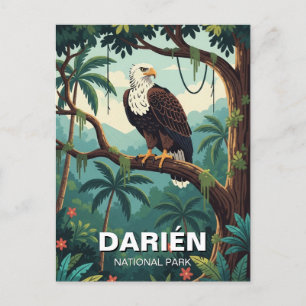 Harpy Eagle i Dariens nationalpark Panama Vykort