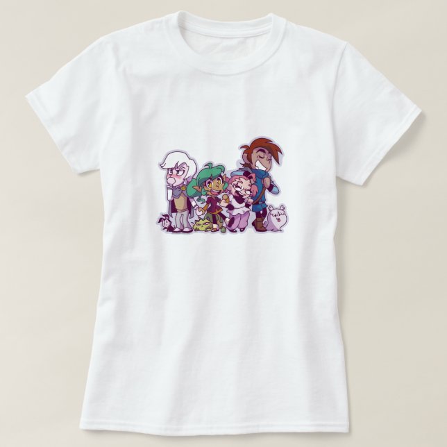 HarpyGee vänner och husdjur! Tee (Design framsida)