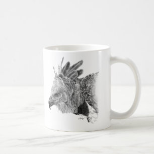 Harpyörnteckning Kaffemugg