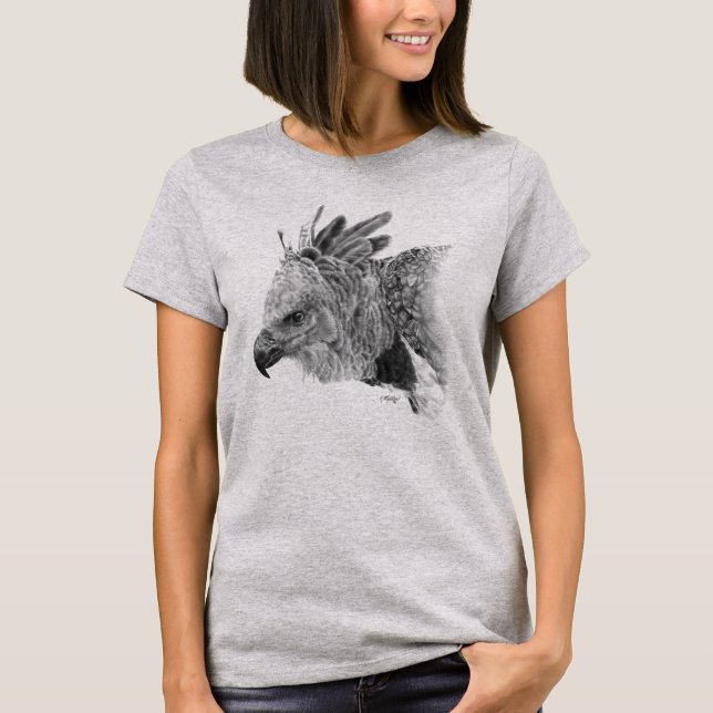 Harpyörnteckning Tee (Framsida)