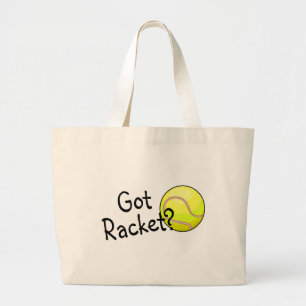 Harracket? (Tennisboll) Jumbo Tygkasse