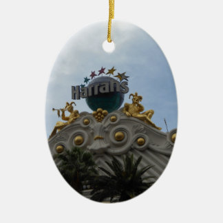 Harrahs Las Vegas Julgransprydnad Keramik