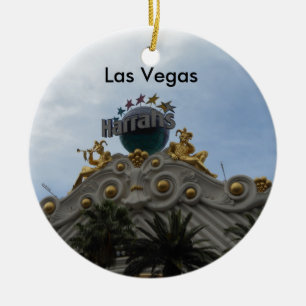 Harrahs Las Vegas Julgransprydnad Keramik