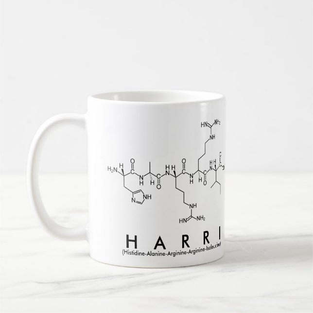 Harri peptide namn mugg (Vänster)