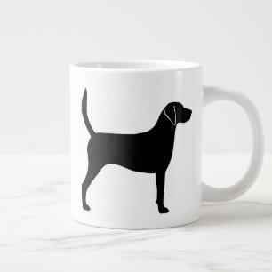 Harrier Hund aveln Silhouettes Jumbo Mugg