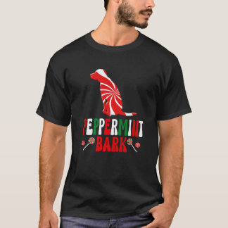 Harrier Hund Pepparmynta Bark Jul Premium T Shirt