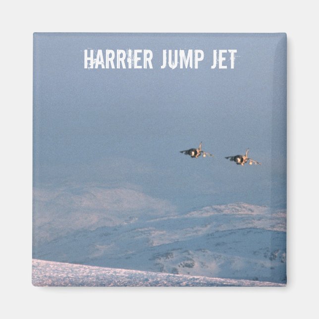 Harrier Jump Jet Magnet (Framsidan)