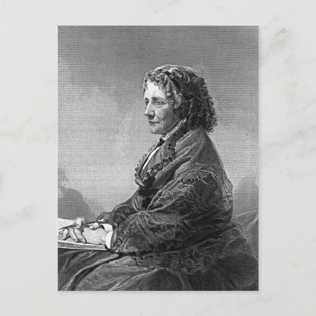 Harriet Beecher Stowe Vykort (Framsida)