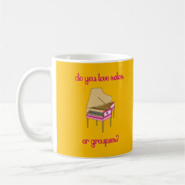 Harriet Harpsichord Mango Kaffemugg