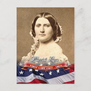 Harriet Lane, USA:s första Dam. Vykort