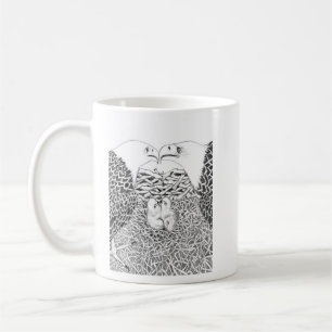 HARRIET + M EGFJ SORT AV FRAMTIDA TWILLINGAR KAFFEMUGG
