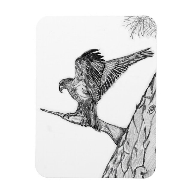 HARRIET M HOME STORY OF FAMILY TRÄD E9 GRENAR MAGNET (Vertikal)