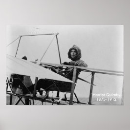 Harriet Quimby poster 13" x 19"