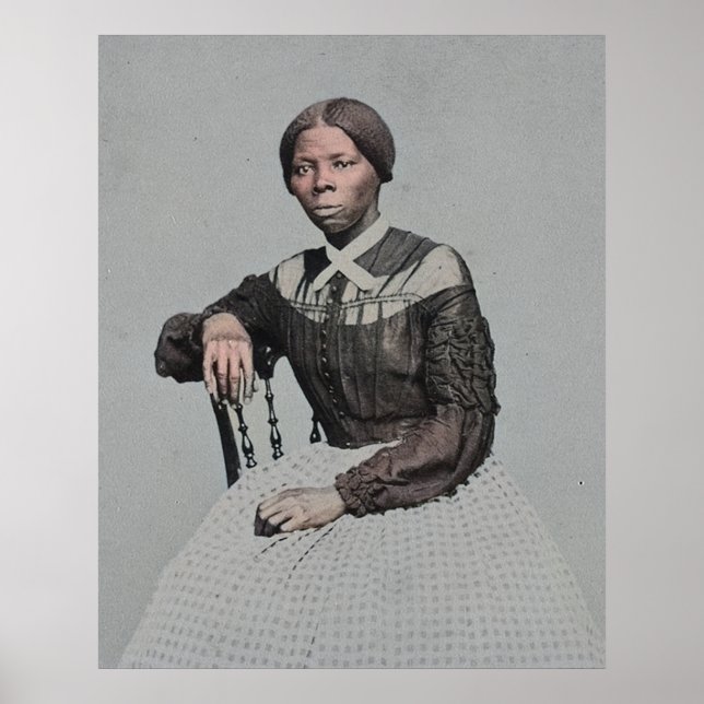 Harriet Tubman-Abolitionist Poster (Framsidan)
