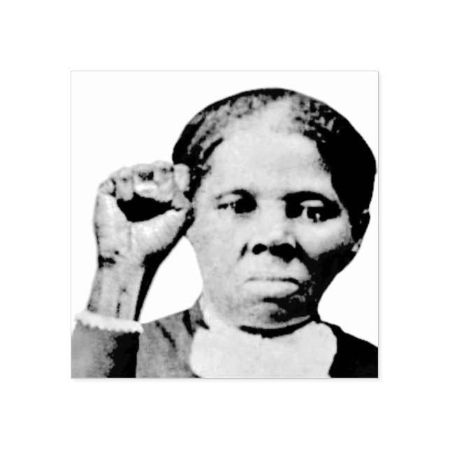 Harriet Tubman Black Power Fist 20 dollar Bill Stämpel (Tryck)