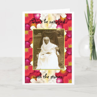 Harriet Tubman-Blir din egna legend Kort