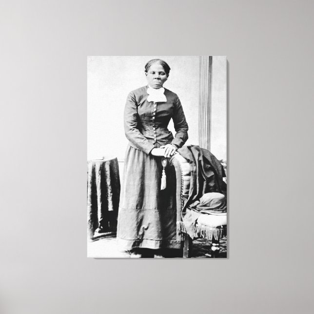 Harriet Tubman Conductor Underground Railroad Canvastryck (Framsida)