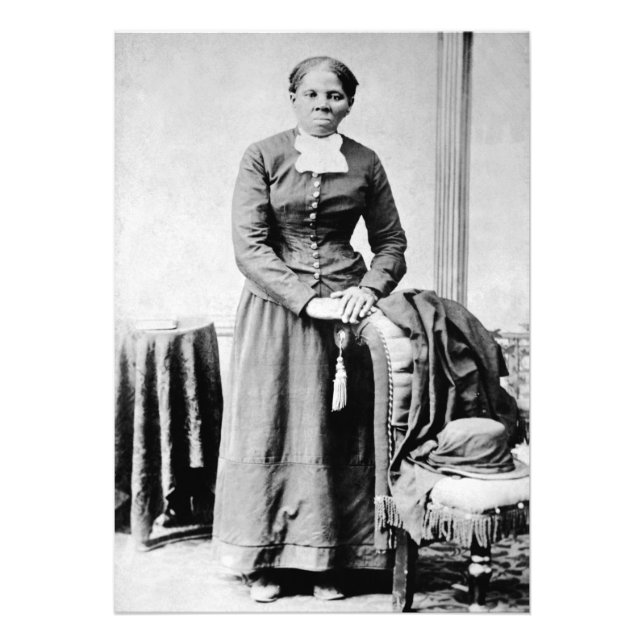 Harriet Tubman Conductor Underground Railroad Fototryck (Framsidan)