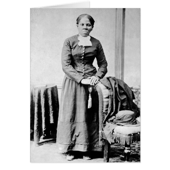 Harriet Tubman Conductor Underground Railroad Hälsningskort (Framsidan)