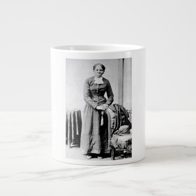 Harriet Tubman Conductor Underground Railroad Jumbo Mugg (Framsidan)