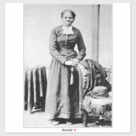 Harriet Tubman Conductor Underground Railroad Klistermärken