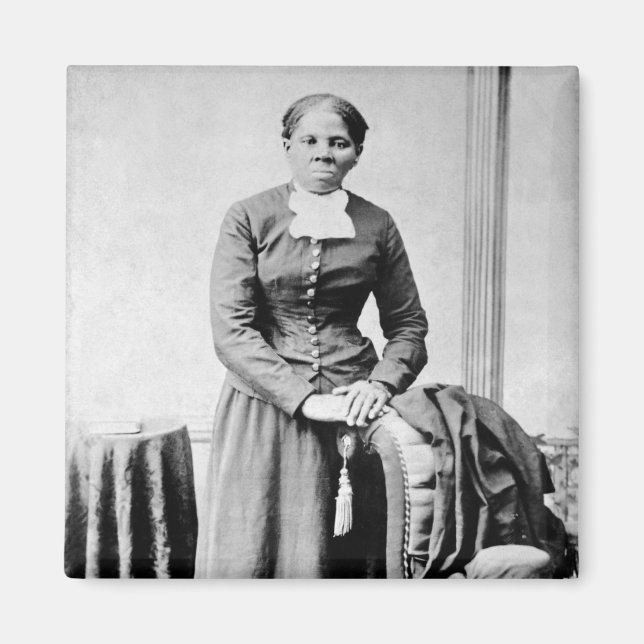 Harriet Tubman Conductor Underground Railroad Magnet (Framsidan)