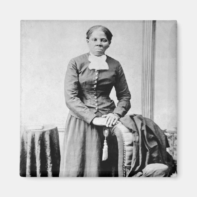 Harriet Tubman Conductor Underground Railroad Magnet (Framsidan)