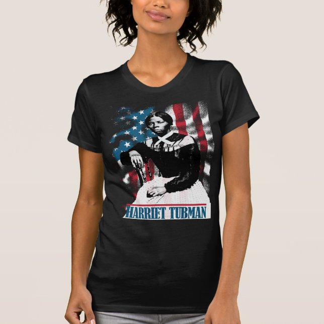 Harriet Tubman - Freedom Spectrum T-Shirt (Framsida)