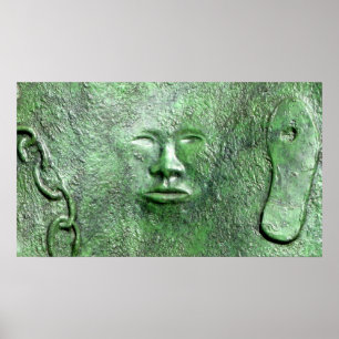 Harriet Tubman i Bronze Poster