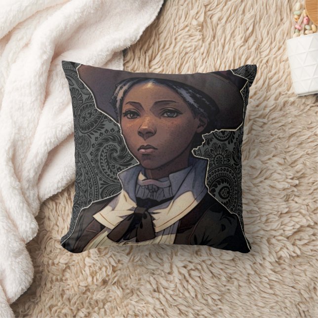 Harriet Tubman: Kudde (Filt)