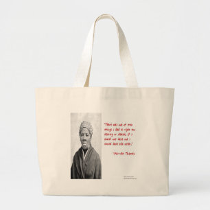 Harriet Tubman "Liberty or Death", offertgåvor Jumbo Tygkasse