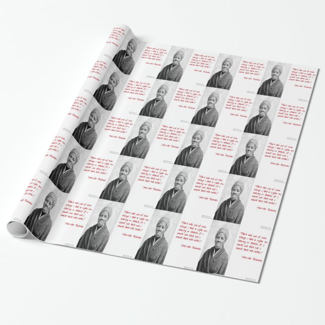 Harriet Tubman "Liberty or Death", offertgåvor Presentpapper (Utrullad)