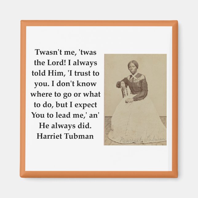 Harriet Tubman Magnet (Framsidan)