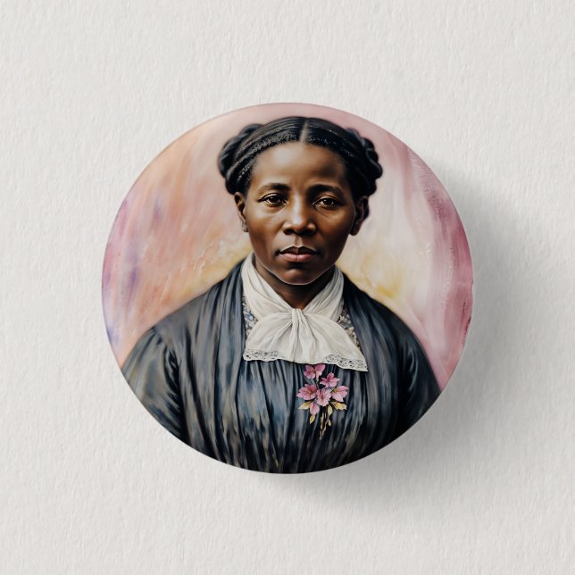 Harriet Tubman Original Portrait Knapp (Framsida)