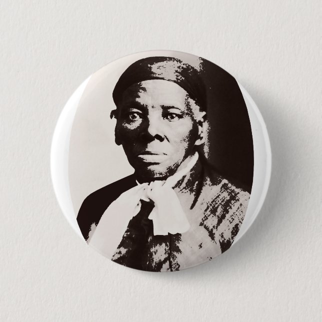 Harriet Tubman portrait Knapp (Framsida)