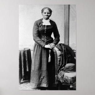 Harriet Tubman Porträtt - Circa 1873 Poster