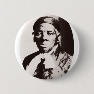 Harriet Tubman-porträtt Knapp
