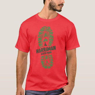 Harriman State Park Idaho ID Hiking Boot T Shirt