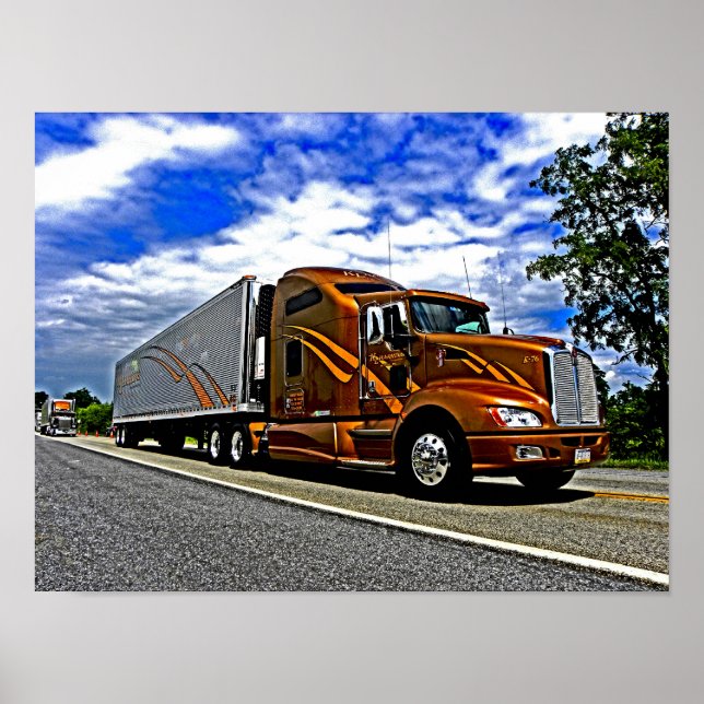 Harring Kenworth T660 Poster (Framsidan)