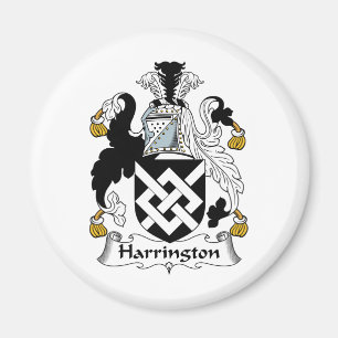 Harrington familjvapensköld magnet